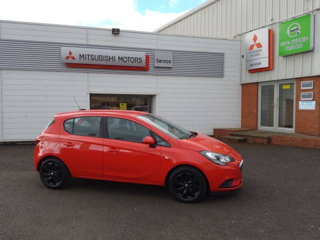 Vauxhall Corsa 1.4i ecoTEC Design Euro 6 5dr Hatchback Petrol Red