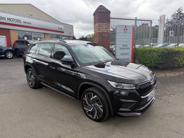 Skoda Kodiaq 2.0 TSI 245 vRS 4x4 5dr DSG [7 Seat] Estate Petrol BLACK