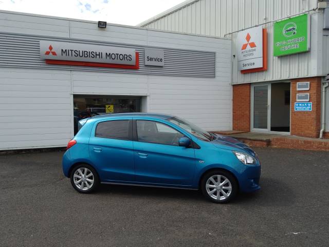 Mitsubishi Mirage 1.2 Attivo 5dr Hatchback Petrol BLUE