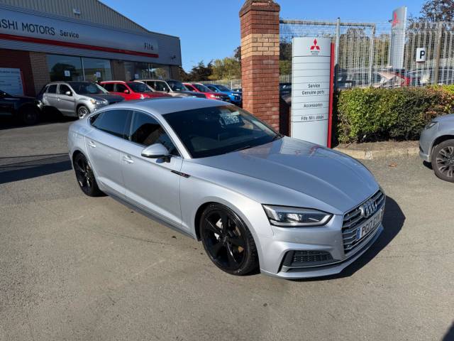 Audi A5 2.0 TDI Quattro S Line 5dr S Tronic Hatchback Diesel SILVER