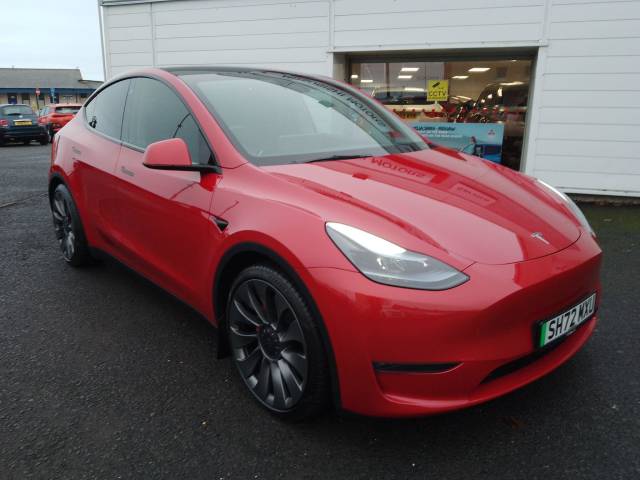 Tesla Model Y 0.0 Performance AWD 5dr Auto MPV Electric RED