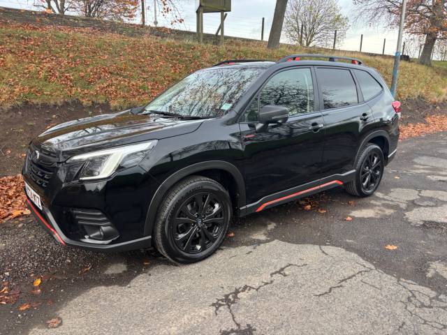 Subaru Forester 2.0i e-Boxer Sport 5dr Lineartronic Estate Petrol/Electric Hybrid BLACK