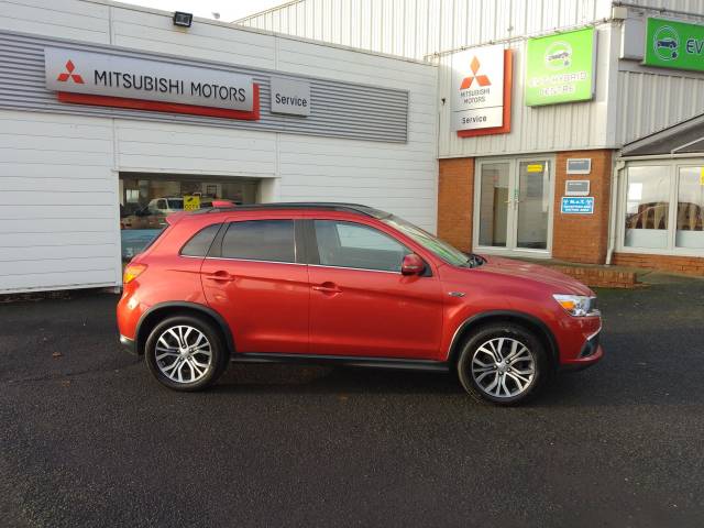 Mitsubishi ASX 2.2 4 5dr Auto 4WD Hatchback Diesel RED