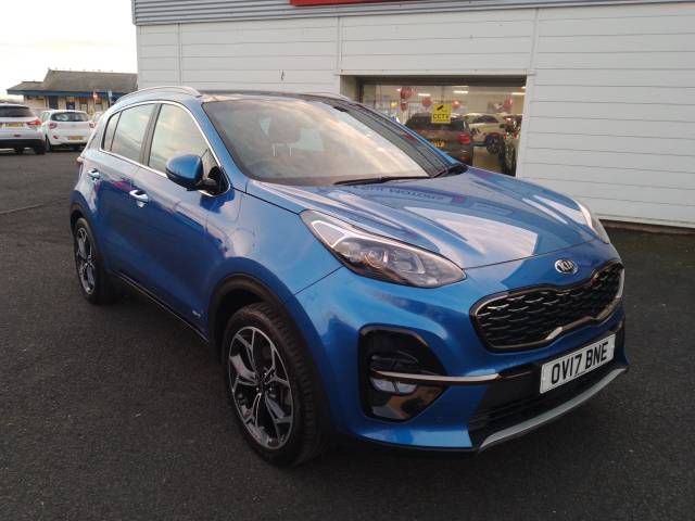 Kia Sportage 1.6 CRDi 48V ISG GT-Line S 5dr DCT Auto [AWD] Estate Diesel BLUE