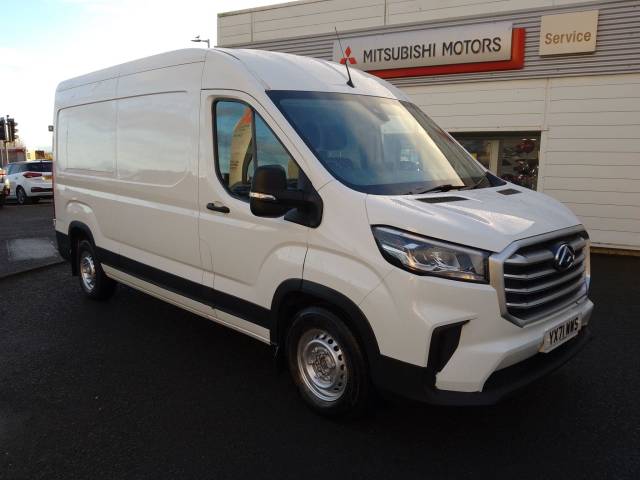Maxus Deliver 9 2.0 D20 163 Lux High Roof Van Panel Van Diesel WHITE