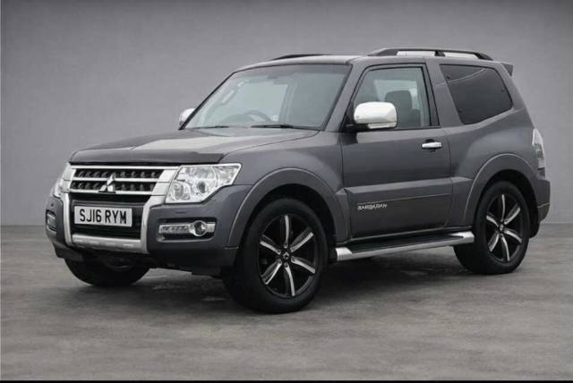 Mitsubishi Shogun 3.2 DI-DC 187 Barbarian Van Auto Light 4X4 Utility Diesel GREY