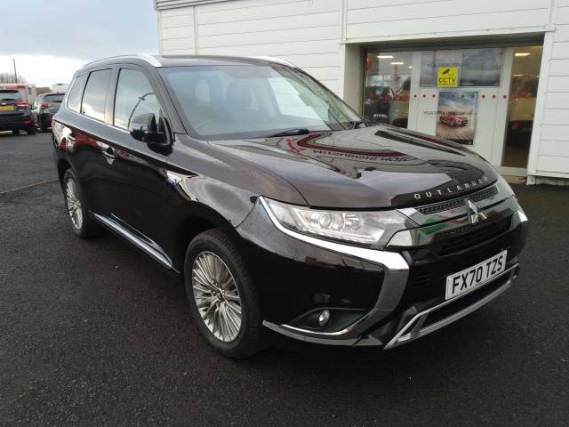 Mitsubishi Outlander 2.4 PHEV Design 5dr Auto Estate Petrol / Electric Hybrid BLACK
