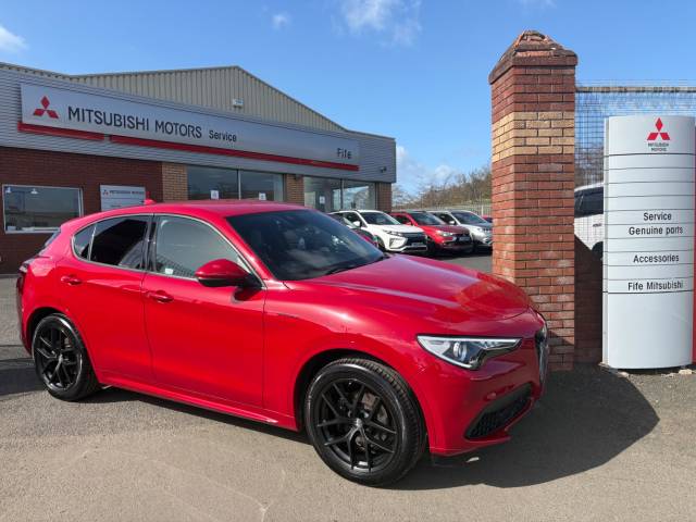 Alfa Romeo Stelvio 2.0 Turbo 280 Veloce 5dr Auto Estate Petrol RED