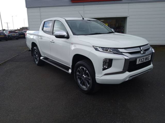 Mitsubishi L200 2.3 Double Cab DI-D 150 Trojan 4WD Pick Up Diesel WHITE