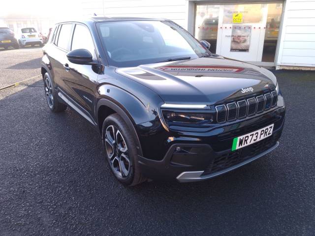 Jeep Avenger 0.0 115kW First Edition 54kWh 5dr Auto Hatchback Electric BLACK