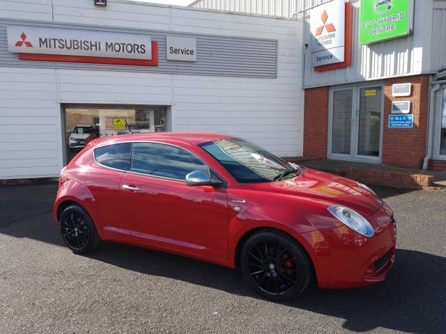 Alfa Romeo Mito 1.4 TB MultiAir 135 Sportiva 3dr Hatchback Petrol RED