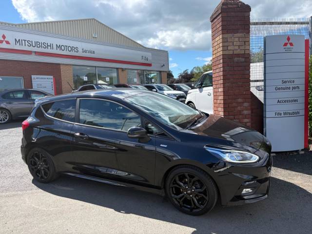 Ford Fiesta 1.0 EcoBoost Hybrid mHEV 125 ST-Line Edition 3dr Hatchback Petrol BLACK